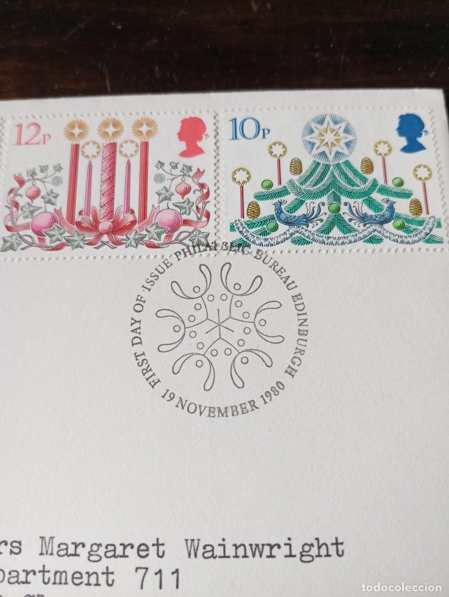 Sellos: INGLATERRA, SPD, 1980, NAVIDAD 80 - Foto 2