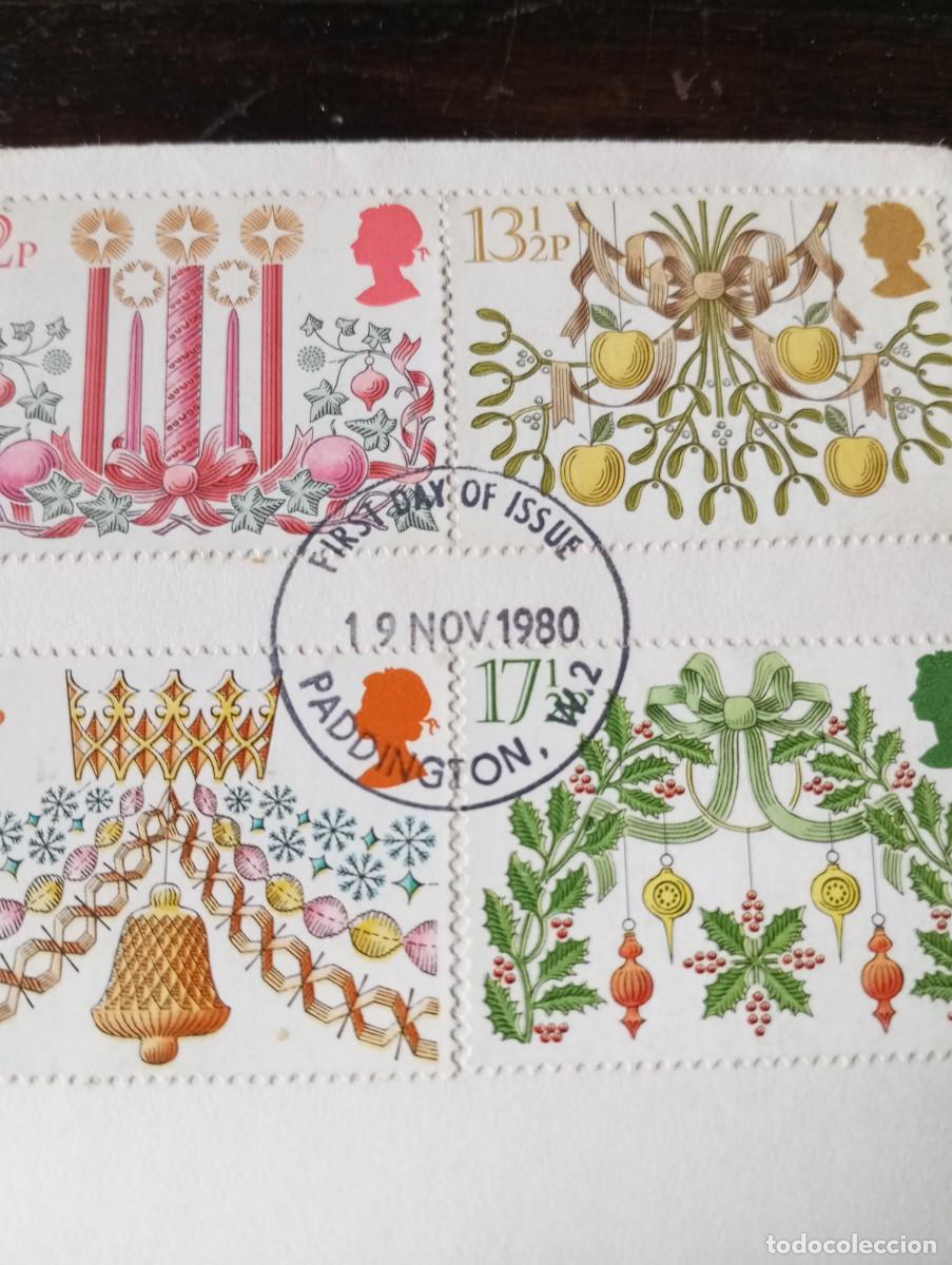 Sellos: INGLATERRA, SPD, 1980, NAVIDAD 80 - Foto 2