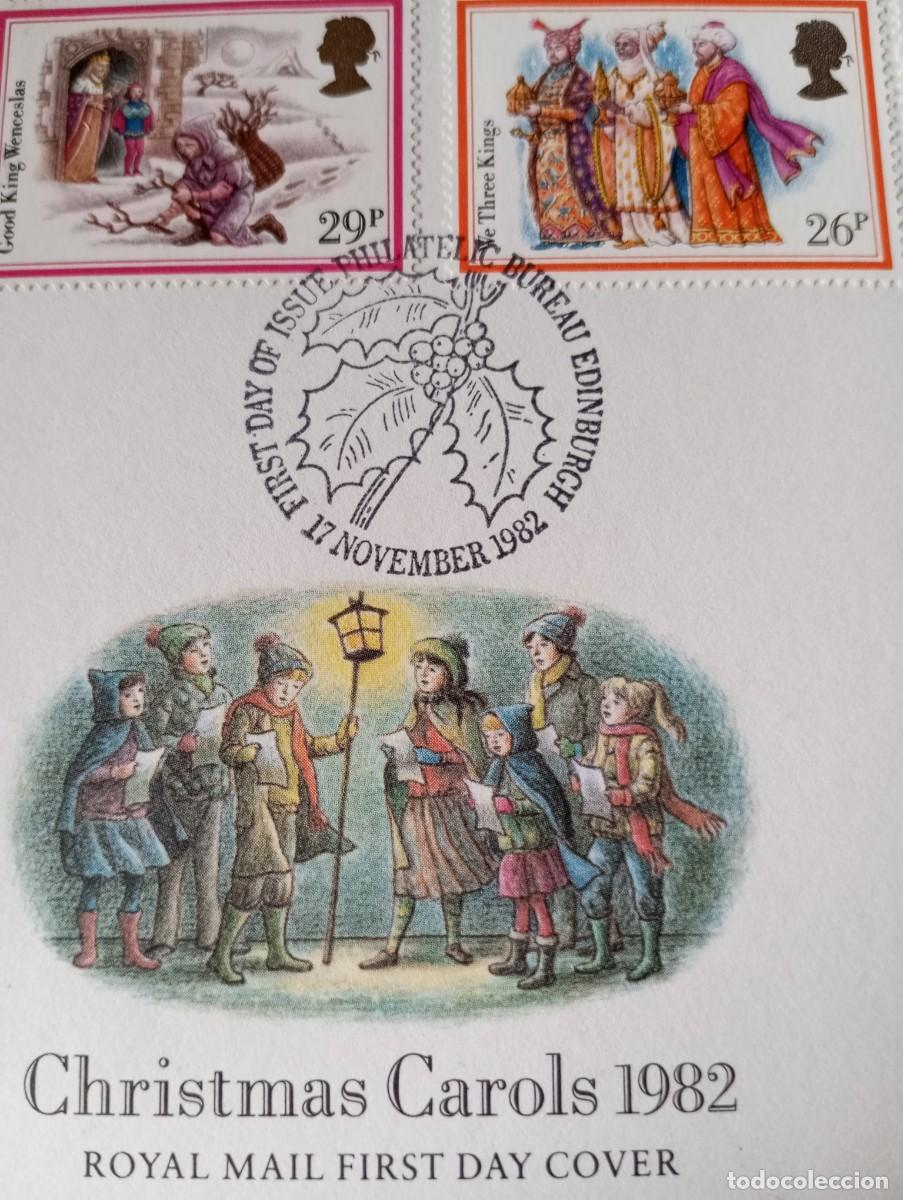 Sellos: INGLATERRA, SPD, 1982, NAVIDAD 82 - Foto 2