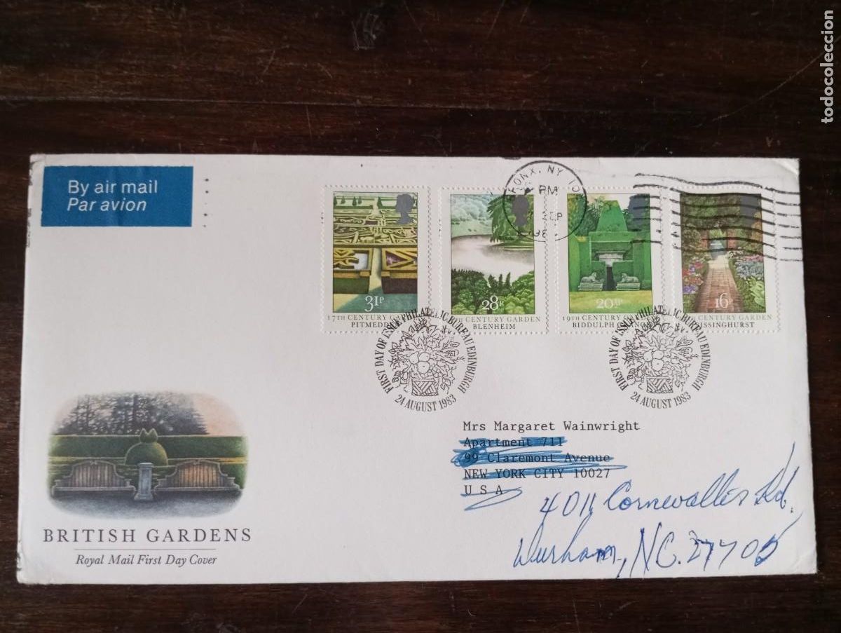 Sellos: INGLATERRA, SPD, 1983, JARDINES - Foto 1
