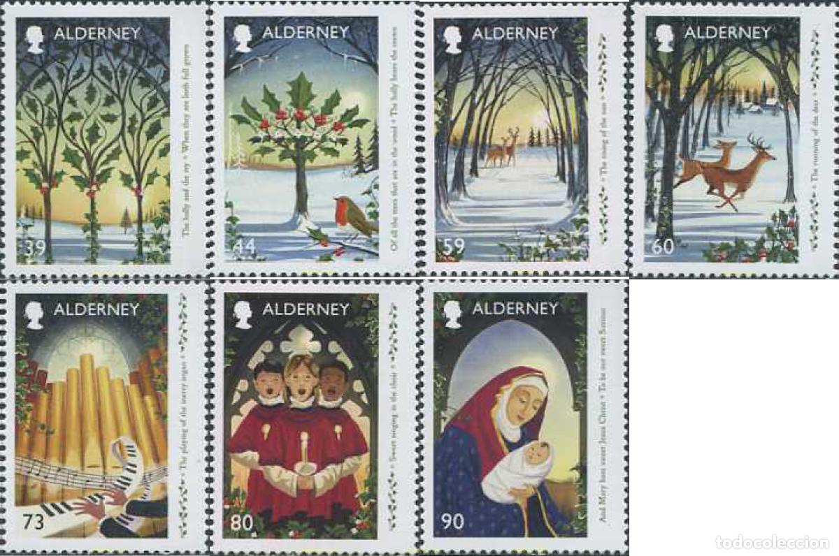 Sellos: 587013 MNH ALDERNEY 2017 NAVIDAD - Foto 1