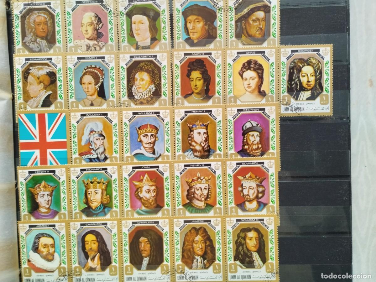 Sellos: Sellos reyes y reinas de Inglaterra - Foto 1