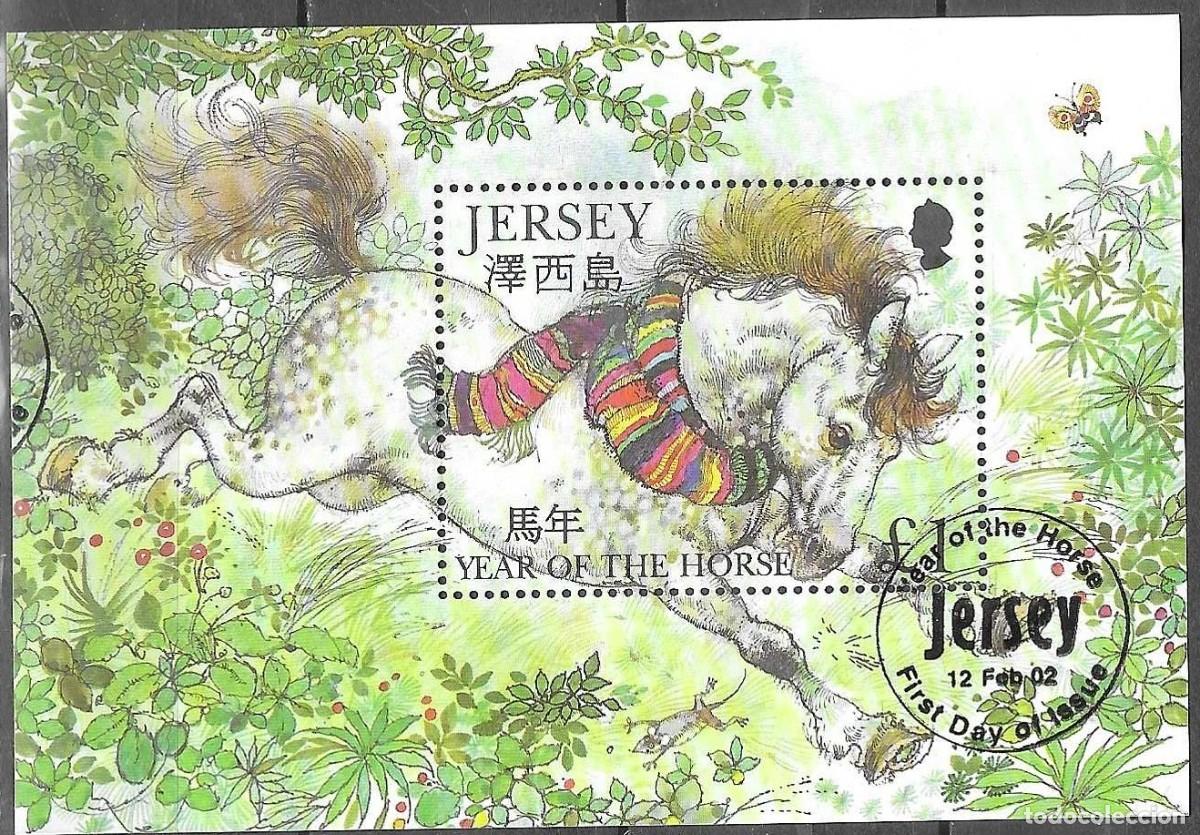 Sellos: HB USADA DE JERSEY 2002, YT 41 - Foto 1