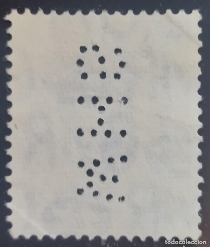 Sellos: INGLATERRA PERFORADO - PERFIN. USADO - USED. - Foto 2
