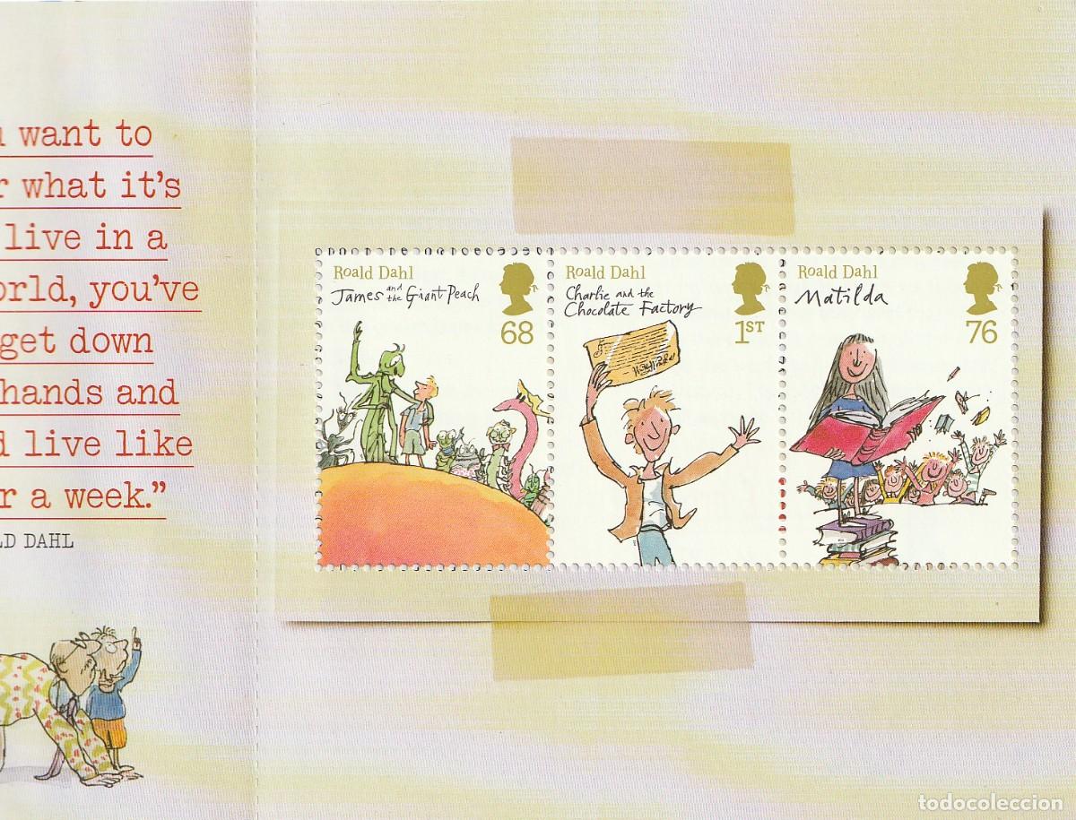 Sellos: Sellos GB - Roald Dahl - Foto 1