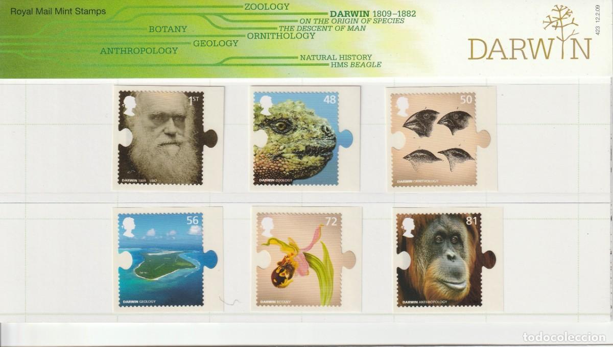 Sellos: Sellos GB - Charles Darwin - Foto 2