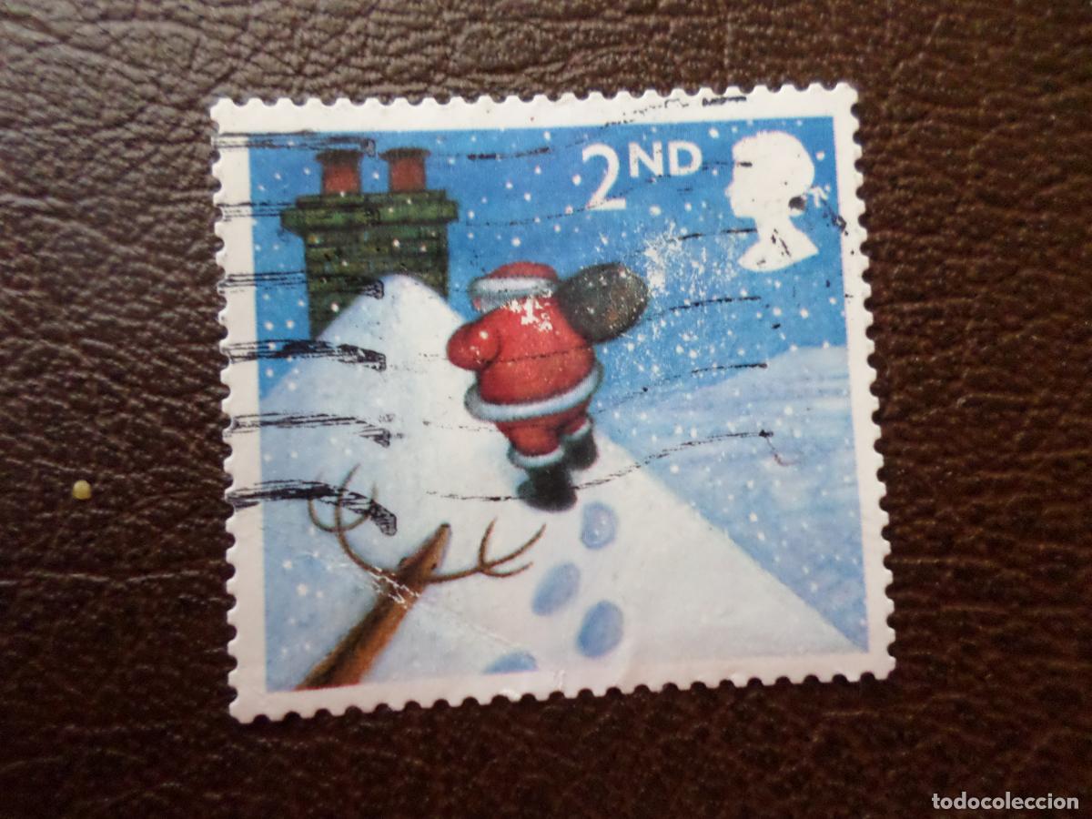 Sellos: .inglaterra, navidad, sello usado - Foto 1