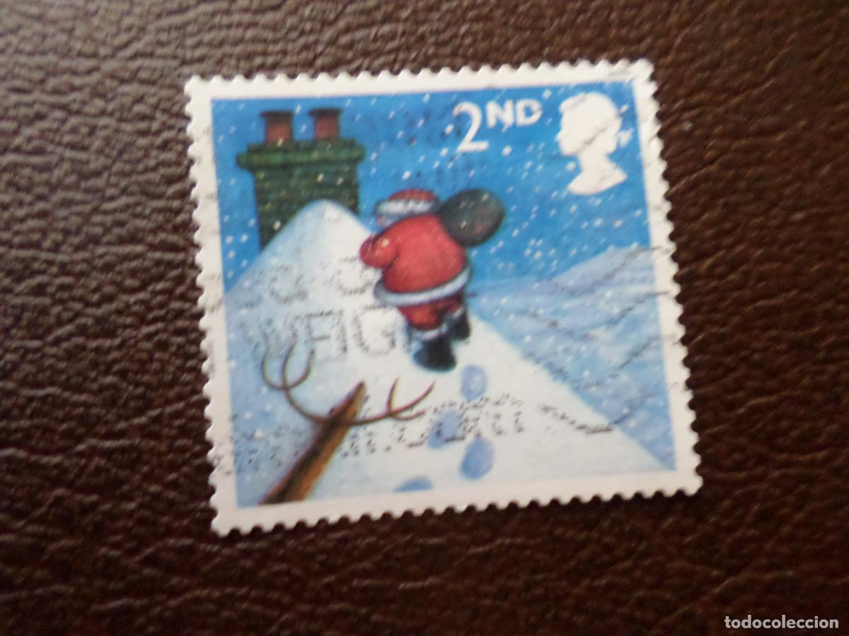 Sellos: .inglaterra, navidad, sello usado - Foto 1