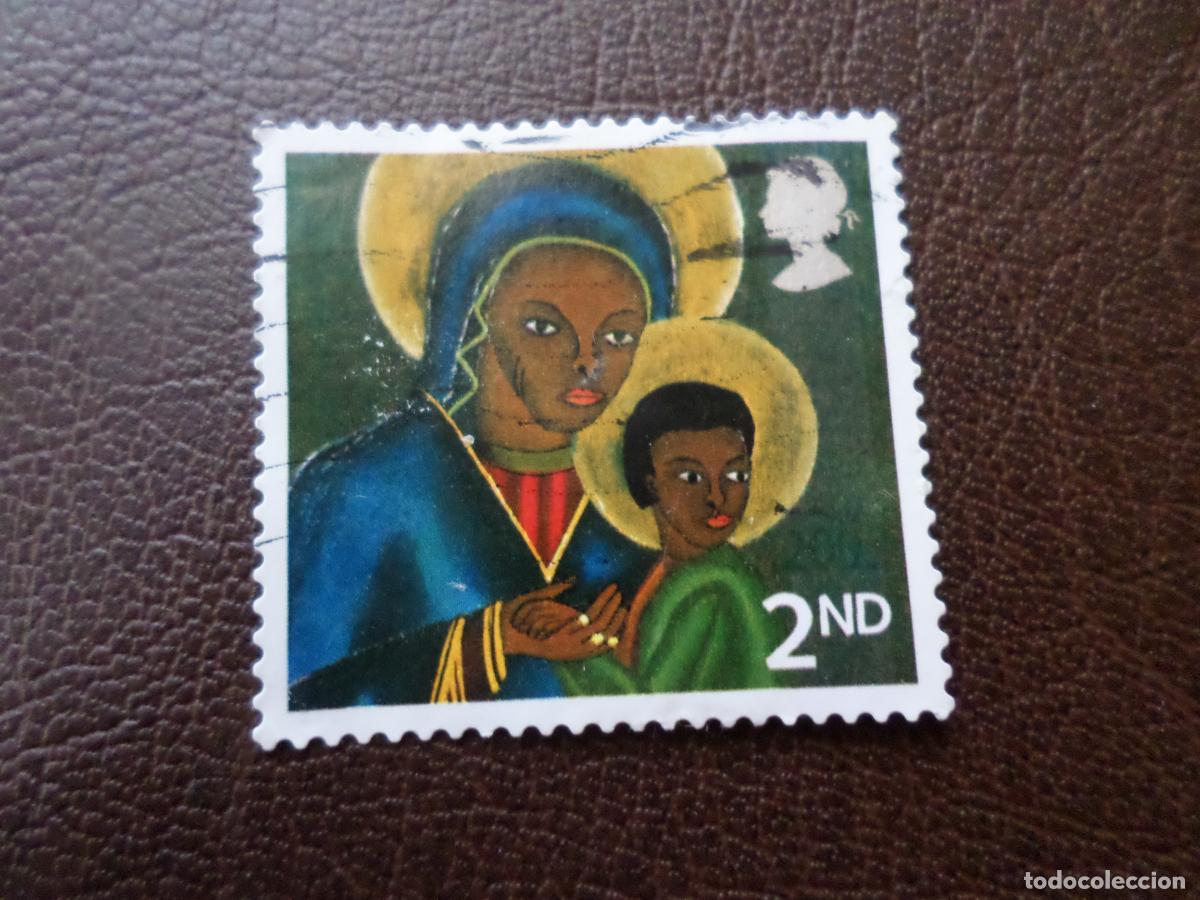Sellos: .inglaterra, navidad, sello usado - Foto 1