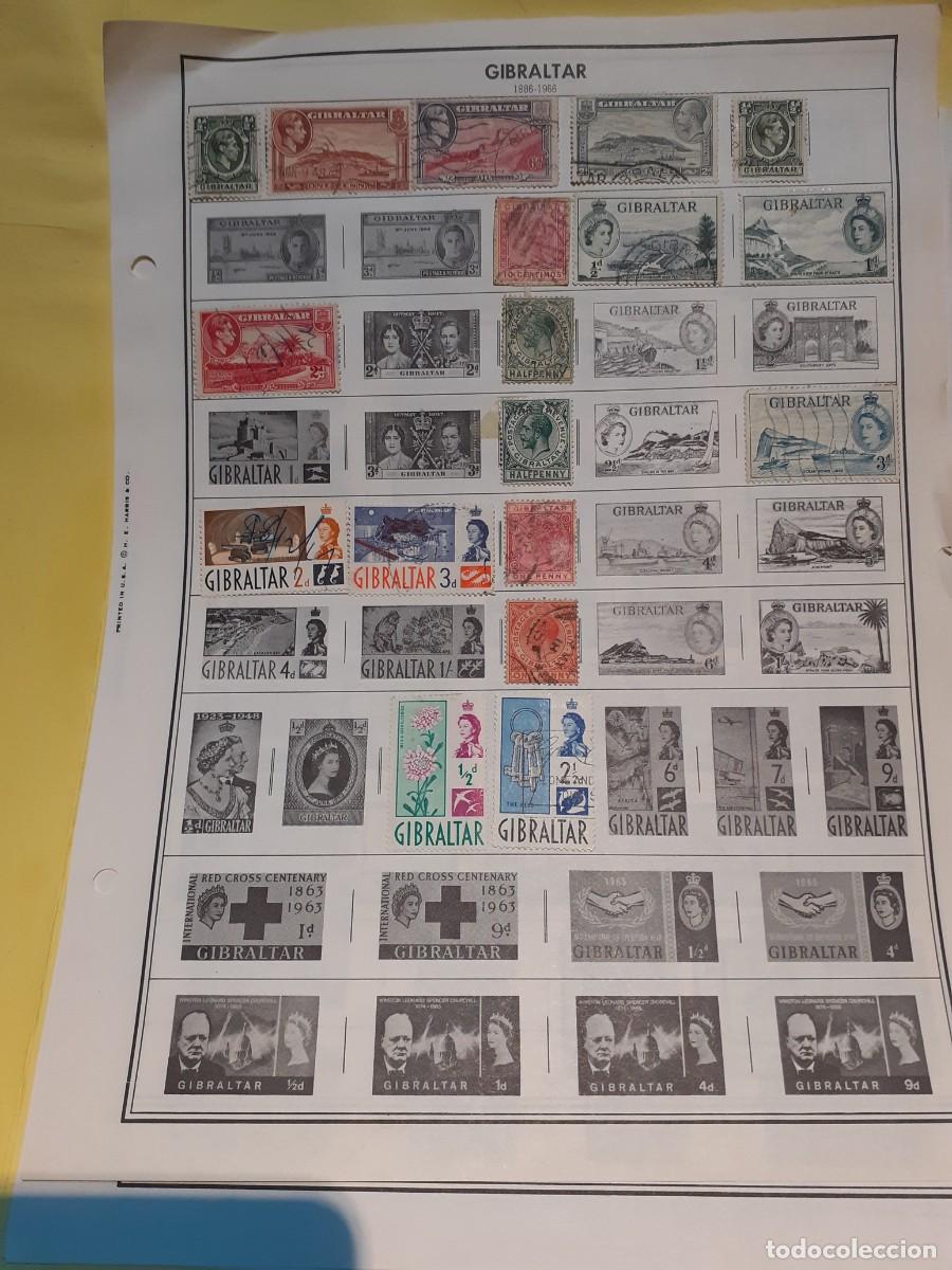 Sellos: COLECCION DE GIBRALTAR. USADOS. - Foto 1