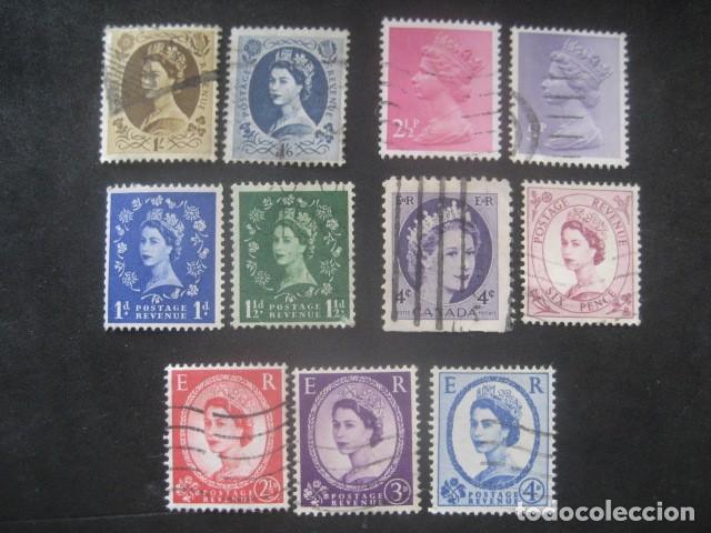 Sellos: 11 SELLOS GRAN BRETA&Ntilde;A. - Foto 1