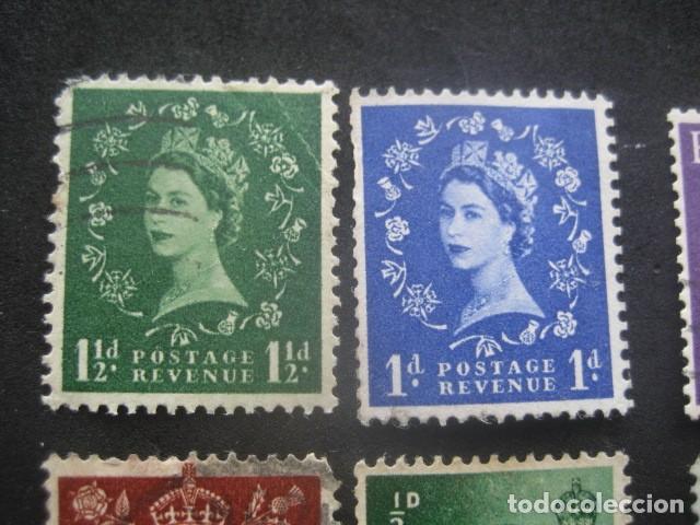 Sellos: 10 SELLOS GRAN BRETA&Ntilde;A. - Foto 2