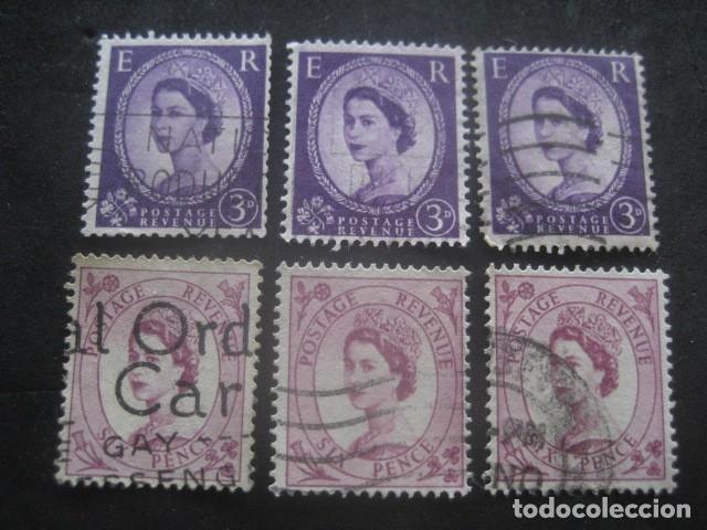 Sellos: 6 SELLOS GRAN BRETA&Ntilde;A. - Foto 2