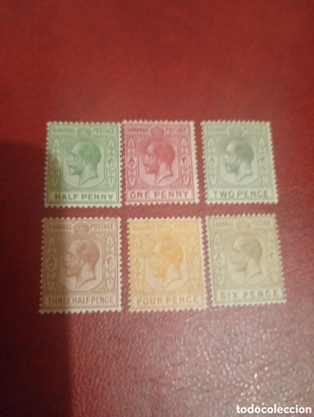 Sellos: Bahamas Jorge V . ...... - Foto 1