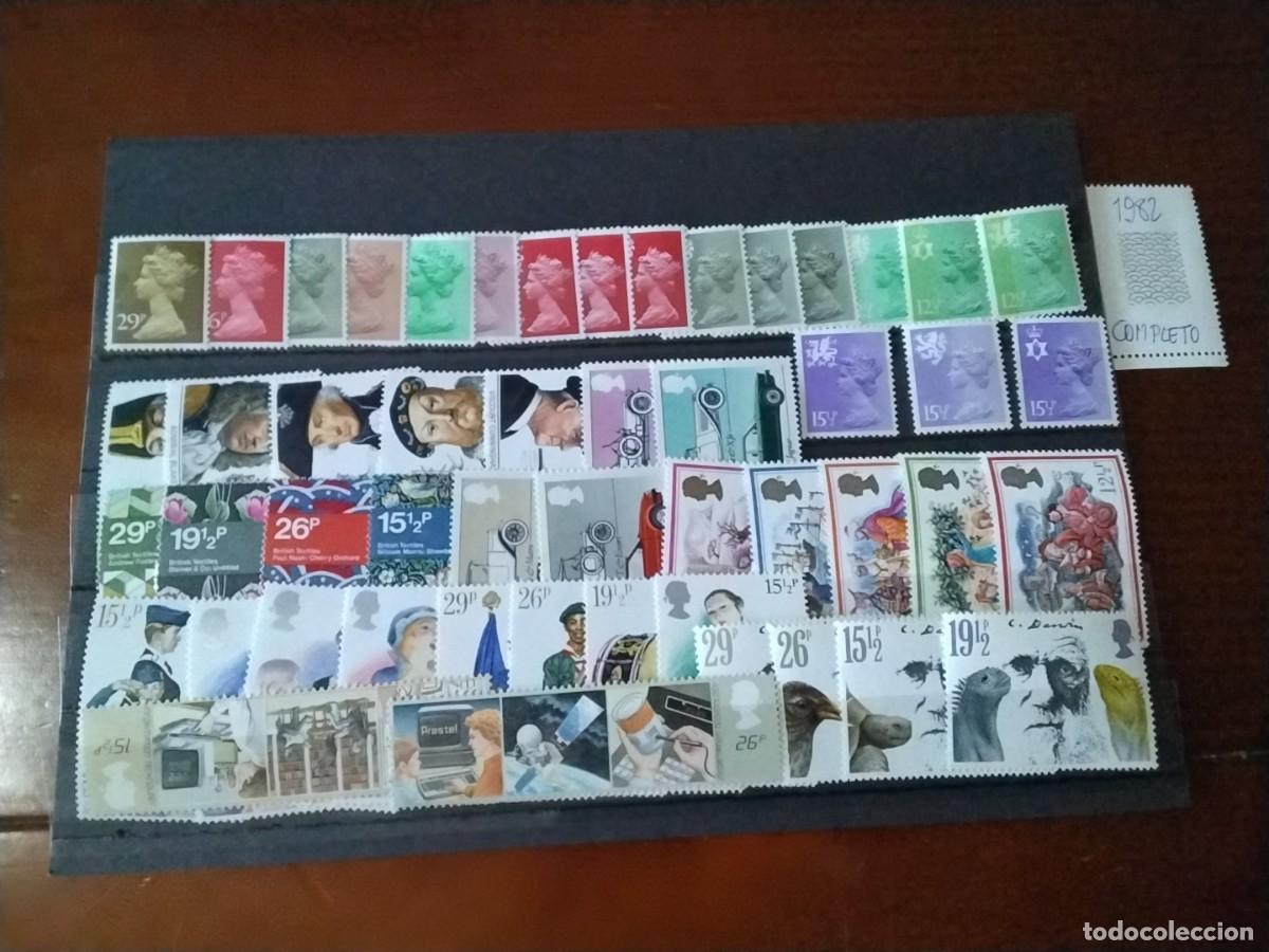 Sellos: Sellos Gran Breta&ntilde;a 1982 completa - Foto 1