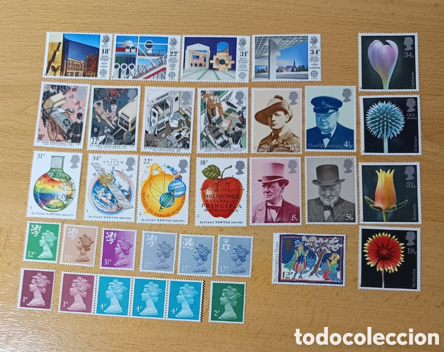 Sellos: Gran Breta&ntilde;a 1987 variado - Foto 1