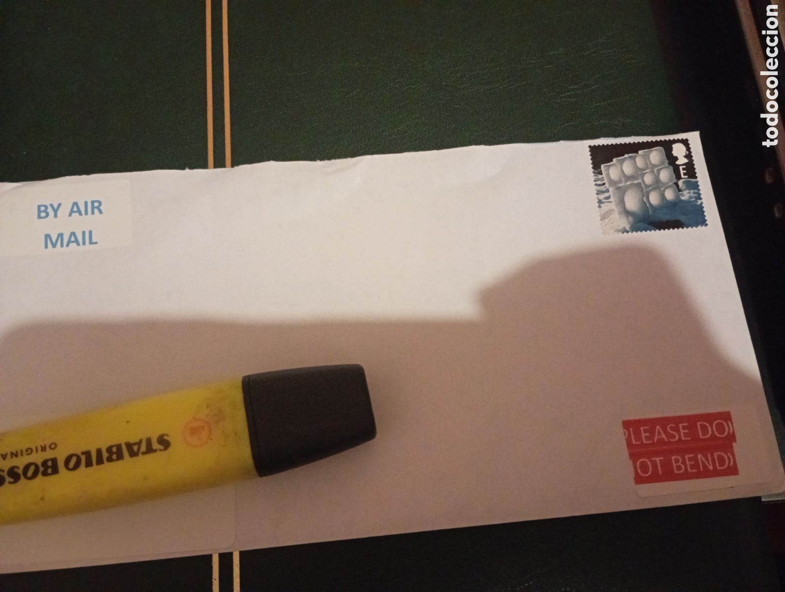 Sellos: Sobre franqueado Gran Breta&ntilde;a