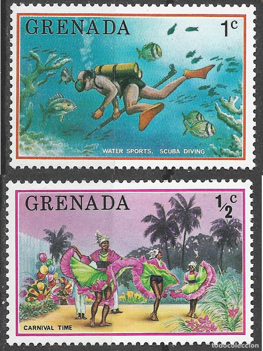 Sellos: GRENADA/1976/MNH/SC#700-1/ PARTIAL SET - Foto 1