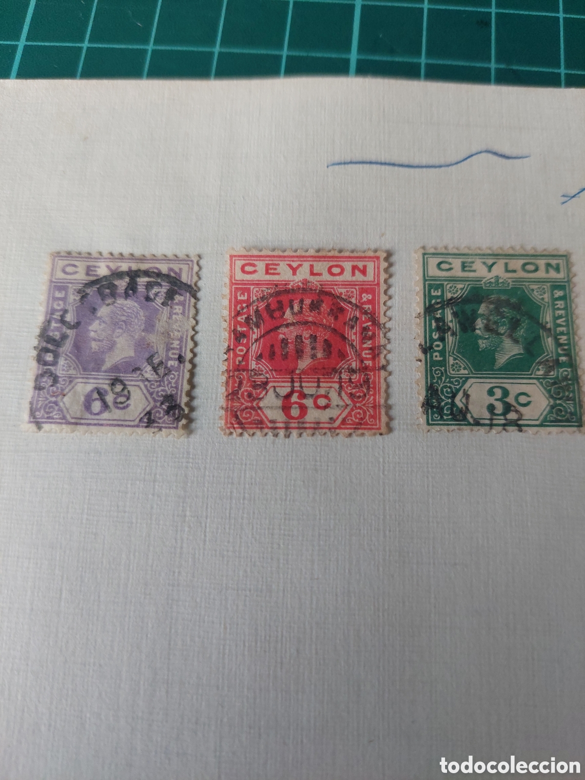 Sellos: Sr lanca ceylan antiguos sellos usados colonia g Breta&ntilde;a