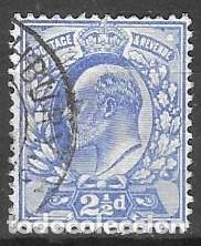 Sellos: SELLO USADO DE GRAN BRETA&Ntilde;A 1902, YT 110