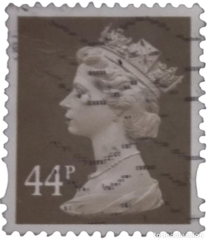 Sellos: GrAN BRETA&Ntilde;A 1999 Isabel II - Mach&iacute;n. USADO.
