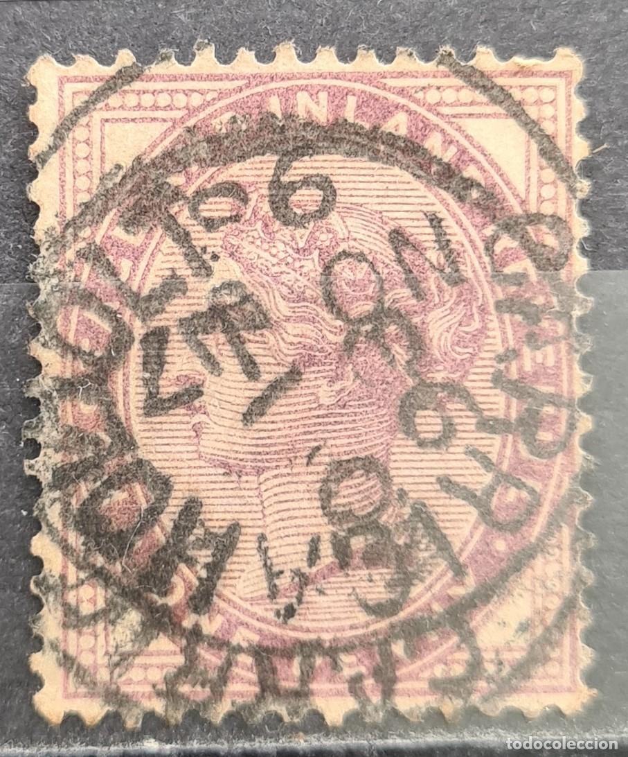 Sellos: Sello usado de Gran Breta&ntilde;a 1881