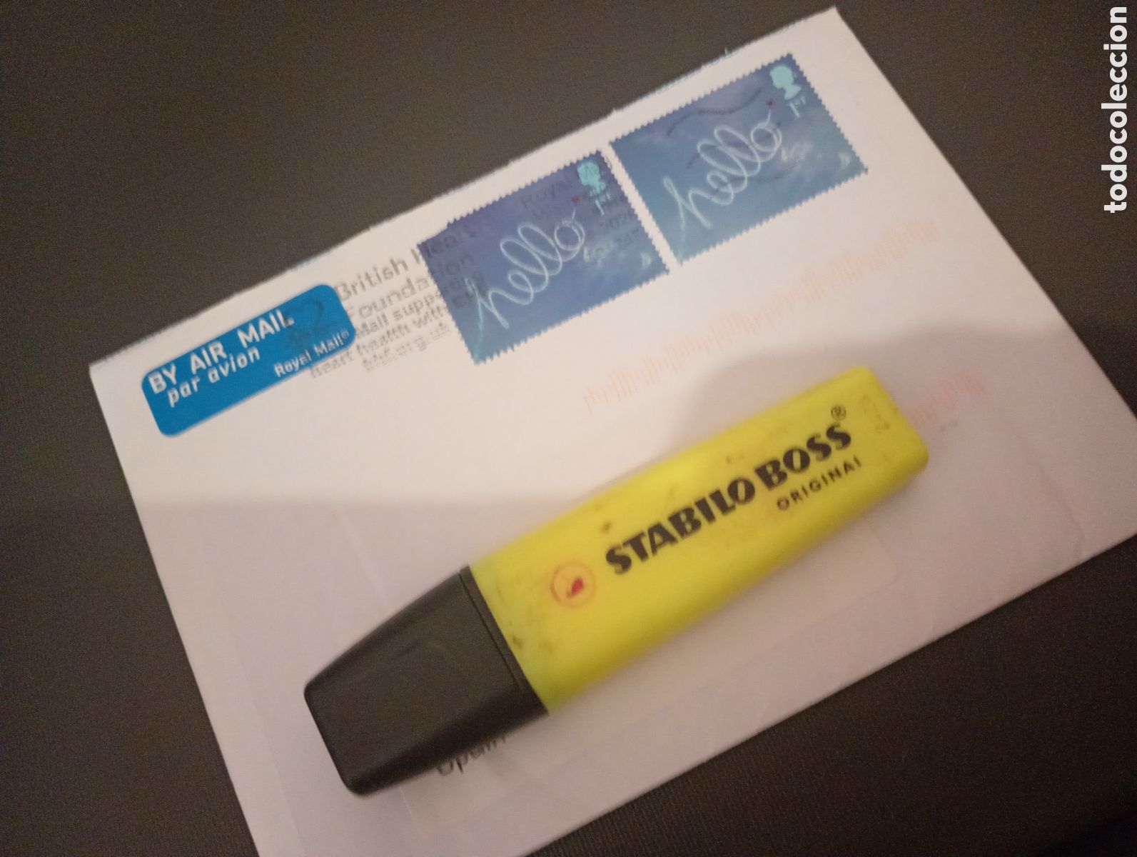 Sellos: Sobre franqueado Gran Breta&ntilde;a