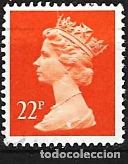 Sellos: Gran Breta&ntilde;a 1990 - Mi 1285 C - YT 1479 - Reina Isabel II