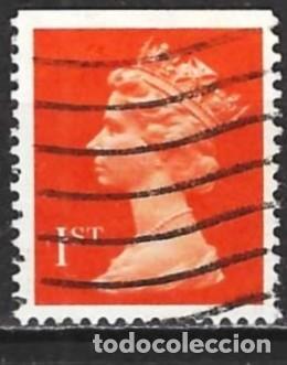 Sellos: Gran Breta&ntilde;a 1990 - Mi 1282 CDo - YT 1476 - Reina Isabel II ( Dentado 15 x 14 )