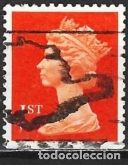 Sellos: Gran Breta&ntilde;a 1990 - Mi 1280 ADu - YT 1474 b - Reina Isabel II ( Dentado 14 )