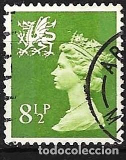 Sellos: Gran Breta&ntilde;a ( Gales ) 1976 - Mi W 22 - YT 779 - Reina Isabel II