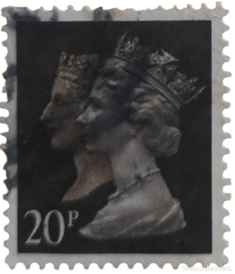 Sellos: GRAN BRETA&Ntilde;A 1990 Reinas Isabel II y Victoria. USADO.