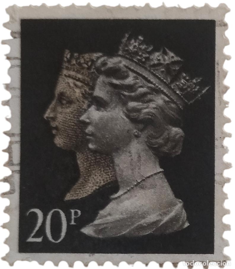 Sellos: GRAN BRETA&Ntilde;A 1990 Reinas Isabel II y Victoria. USADO.