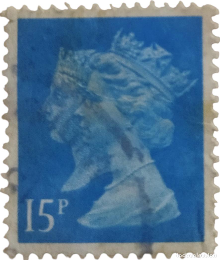 Sellos: GRAN BRETA&Ntilde;A 1990 Reinas Isabel II y Victoria. USADO.