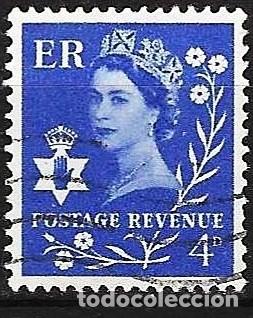 Sellos: Gran Breta&ntilde;a ( Irlanda del Norte ) 1966 - Mi NI 2 - YT 425 - Reina Isabel II