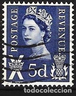Sellos: Gran Breta&ntilde;a ( Ecoc&iacute;a ) 1968 - Mi S 10 - YT 534 - Reina Isabel II