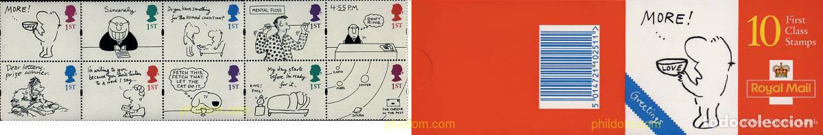 Sellos: 1958 MNH GRAN BRETA&Ntilde;A 1996 SELLOS DE HUMOR