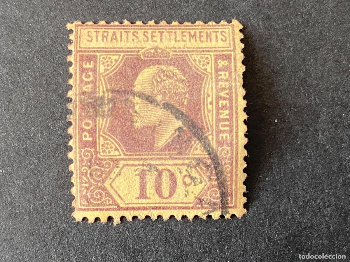 Sellos: Gran Breta&ntilde;a, Colonias del Estrecho 1922