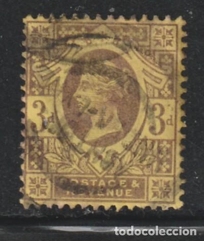 Sellos: GRAN BRETA&Ntilde;A // YVERT 96 // 1887-00 ... USADO