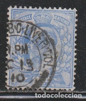 Sellos: GRAN BRETA&Ntilde;A // YVERT 110 // 1902-10 ... USADO