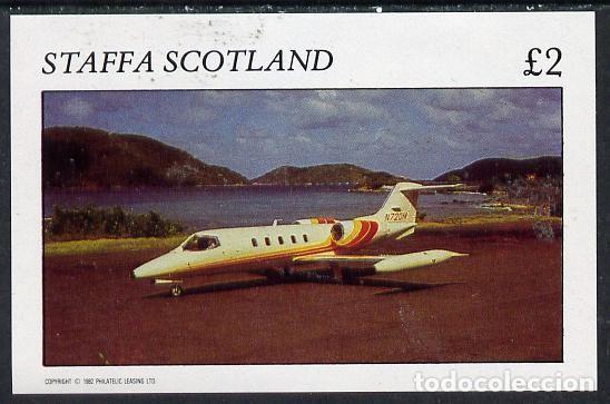 Sellos: GB LOCAL STAFFA 1982 SHEET MNH AIRPLANES PLANES AVIONES AVIACION AVIATION AVIONS FLUGZEUGE AEREI