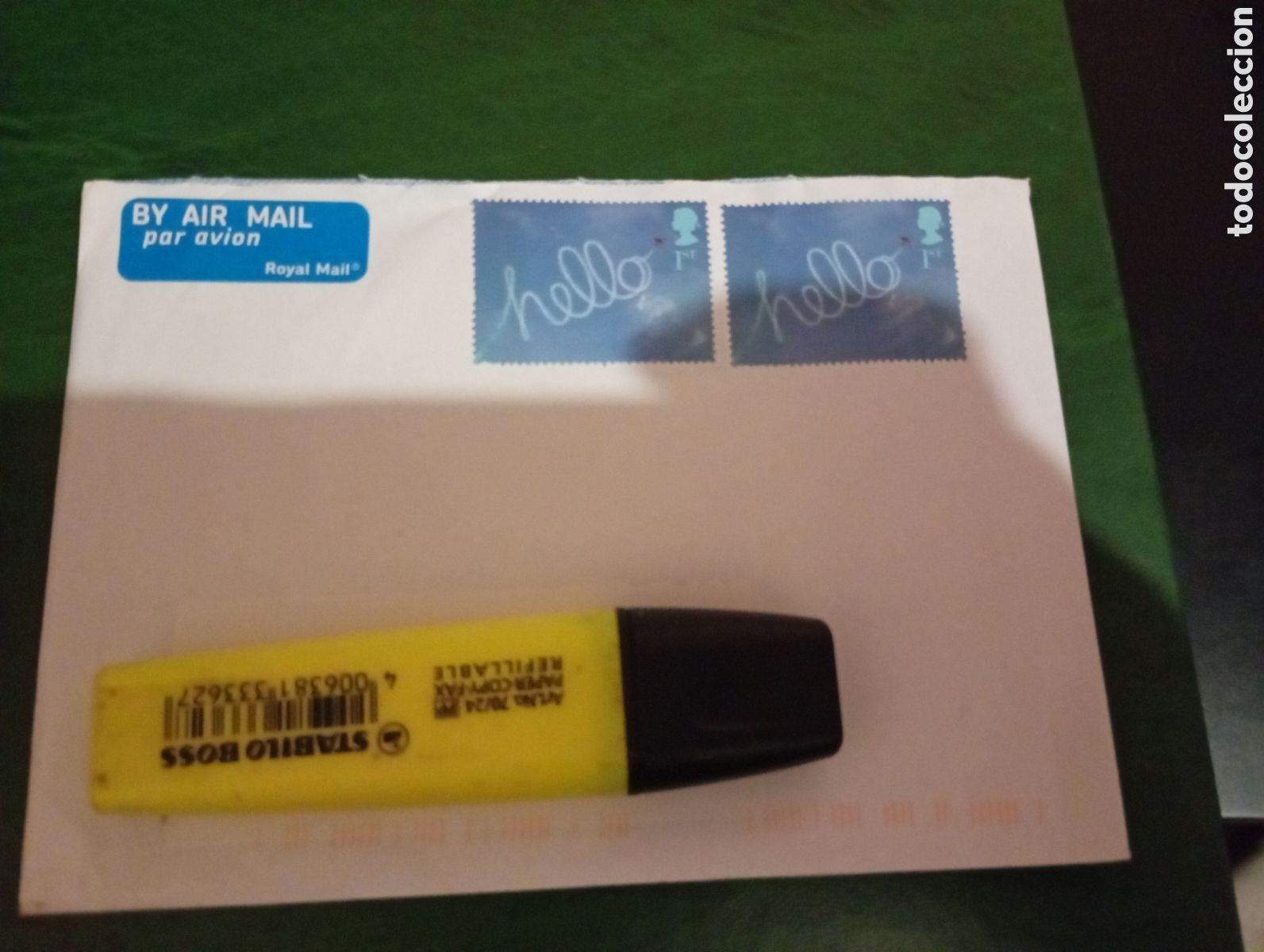 Sellos: Sobre franqueado Gran Breta&ntilde;a