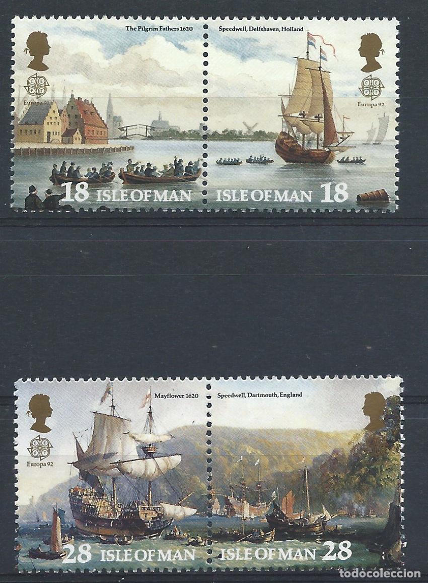 Sellos: &Icirc;le de Man N&deg;537/40** (MNH) 1992 - Europa &rdquo;Christophe Colomb&rdquo;