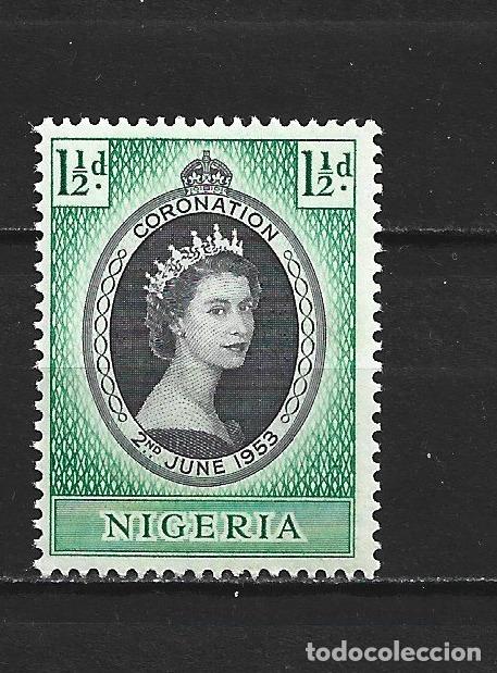 Sellos: NIGERIA COLONIA BRITANICA YVERT NUM. 75 ** SERIE COMPLETA SIN FIJASELLOS