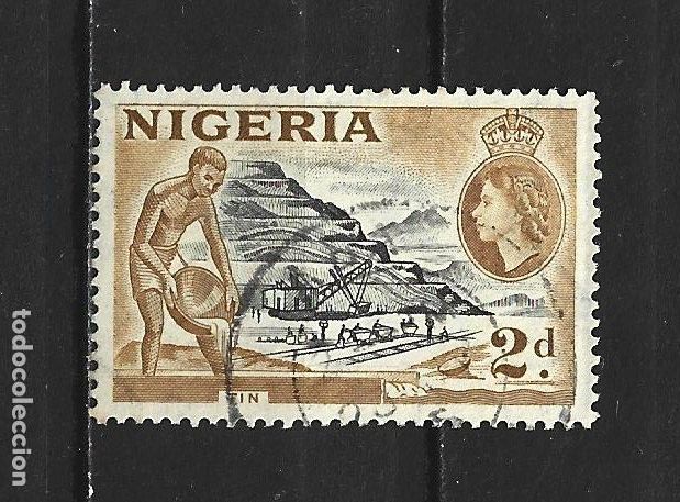 Sellos: NIGERIA COLONIA BRITANICA YVERT NUM. 79 USADO