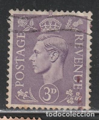 Sellos: GRAN BRETA&Ntilde;A // YVERT 214A // 1941 ... USADO