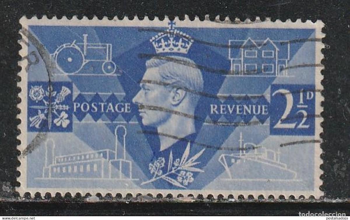 Sellos: GRAN BRETA&Ntilde;A // YVERT 233 // 1946 ... USADO
