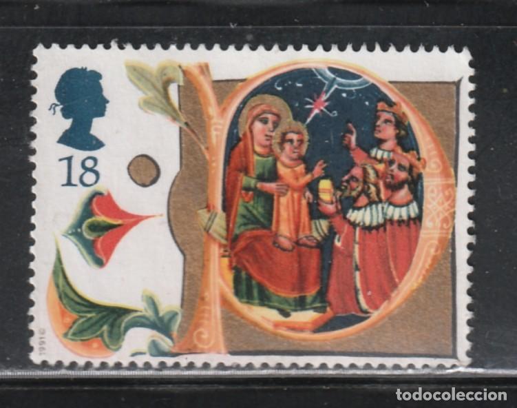 Sellos: GRAN BRETA&Ntilde;A // YVERT 1574 // 1991 ... USADO