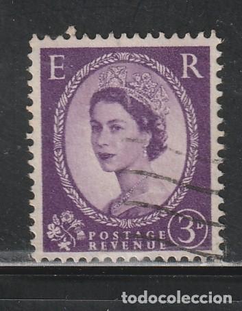 Sellos: GRAN BRETA&Ntilde;A // YVERT 291 A // 1955-57 ... USADO