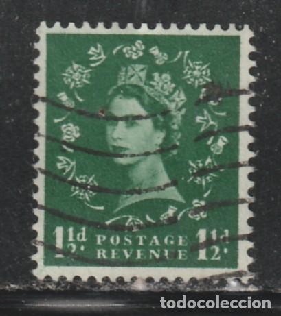 Sellos: GRAN BRETA&Ntilde;A // YVERT 328 A // 1958-65 ... USADO